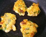 A picture of step 7 of Easy Chinese Chive and Chicken Breast Fritters.
