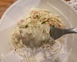 Foto del paso 4 de la receta: Spaghetti con salsa cremosa con camarones