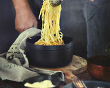 Foto del paso 4 de la receta: Receta de una auténtica pasta carbonara