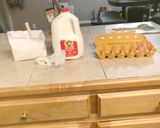 A picture of step 4 of Yummy pancakes.