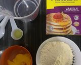 Gambar langkah 1 resipi Pancake.