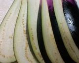 A picture of step 1 of Bacon Wrapped Egg Plant and Cheese.