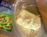 A picture of step 3 of Sunshine 's Chicken roll.
