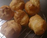 A picture of step 8 of Choux pastries - Puff Up Nicely, Prepared in the Microwave.