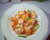 Foto langkah ke 6 dari resep Salad Udang Khas Brunei Darussalam.