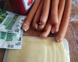 Töltött pizzaszél recept fázis 1 fotója