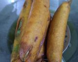 A picture of step 3 of Stuffed Mirchi Bajji.