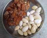 A picture of step 1 of Badam-Makhhana Kheer(calcium rich).