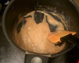 A picture of step 3 of White Chocolate Daifuku with Walnuts and Kinako.