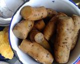 Foto langkah ke 1 dari resep Korean sweet potato mochi bread.