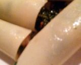 A picture of step 7 of Sig's Prawn and Spinach stuffed Canneloni.