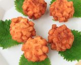 A picture of step 6 of Hydrangea-Shaped Shrimp Dumplings.