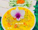 Hình bước làm 6 của món Mắm chưng thịt bằm hột vịt