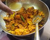 A picture of step 2 of Fresh/Raw Haldi Pickle.