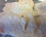 A picture of step 4 of Breaded and tenderized chicken breast.