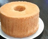 A picture of step 12 of Melt-In-Your-Mouth Chiffon Cake.
