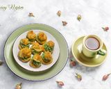 Hình bước làm 13 của món Bánh su kem vị custard & vị matcha