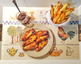 Foto del paso 7 de la receta: Alitas de pollo a la piña picante en freidora de aire Cosori 5, 5 L