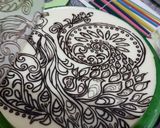 Foto langkah ke 7 dari resep Puding Lukis / Puding Batik.