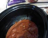 A picture of step 3 of Crock pot Lasagna.