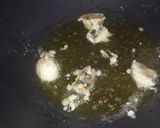 A picture of step 5 of Dry chili Mushrooms.