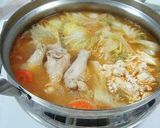 A picture of step 4 of Kimchi Miso Hot Pot.