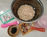 Foto langkah ke 1 dari resep Oat Bread super simpel (no tepung, no telur, no ulen).