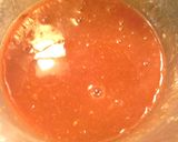 A picture of step 3 of sunshine's meatball n beer sauce.