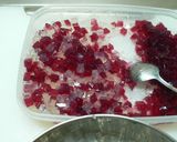 A picture of step 10 of Hydrangea (Japanese Confectionery) Made with Simmered Beans.