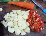 Foto del paso 1 de la receta: Ravioles con tuco y pollo