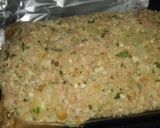 A picture of step 4 of Mandys Christmas stuffing.