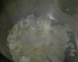 A picture of step 2 of Sig's German Sweet Caramelised Potatoes and Kale.