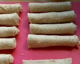 A picture of step 3 of Vickys Baked Cinnamon Bread Rollups, GF DF EF SF NF.
