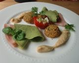 A picture of step 15 of Moroccan Style Hummus.