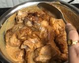 A picture of step 2 of Spicy Mutton Curry in the Traditional Goan 'Recheado Masala' Paste 😋.