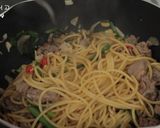 牛肉炒義大利麵Beef Fried Spaghetti的食譜步驟6照片