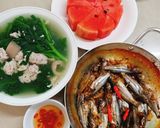 Hình bước làm 4 của món Mâm cơm mùa hè