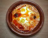 Foto del paso 6 de la receta: Huevos a la cazuela con sobrasada