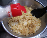 A picture of step 1 of Toasted Onigiri with Leftover Rice.
