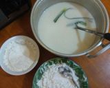 Foto langkah ke 1 dari resep Kue Lapis Sagu Pandan.