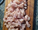 Foto del paso 2 de la receta: Berenjenas rellenas de pollo