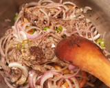 Foto del paso 21 de la receta: Espinazo de cordero, en salsa de okra y trigueros