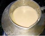 A picture of step 3 of Vanilla cake in saucepan.