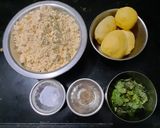 ફુદીના ગાંઠિયા (pudina gathiya recipe in gujarati) રેસીપી સ્ટેપ1ફોટો