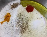 A picture of step 1 of Chakli (murrukku).