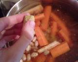 Fejtettbab leves csipetkével recept lépés 4 foto