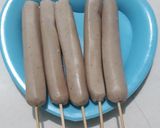 Foto langkah ke 2 dari resep Corndog Simple (tanpa keju mozarella).