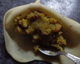 A picture of step 4 of Aloo ka SAMOSA.