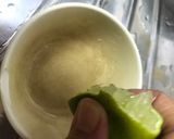A picture of step 6 of Lemon Rice with leftover rice.