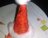 A picture of step 5 of Christmas hat.